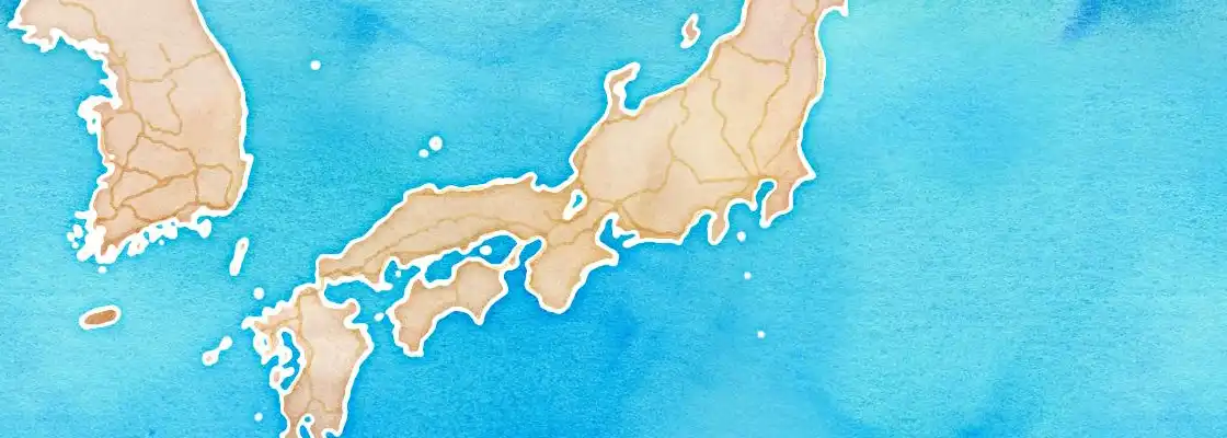 Map of Nagoya port area