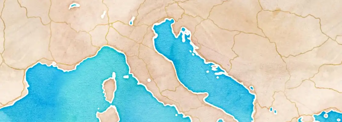 Map of Ancona port area