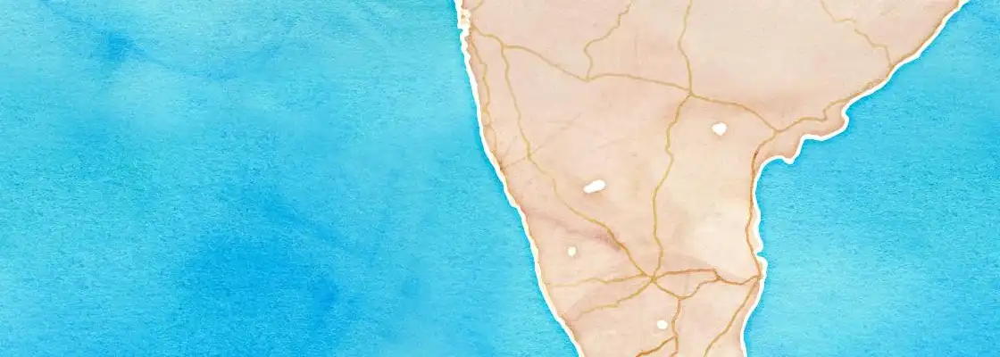 Map of Goa port area