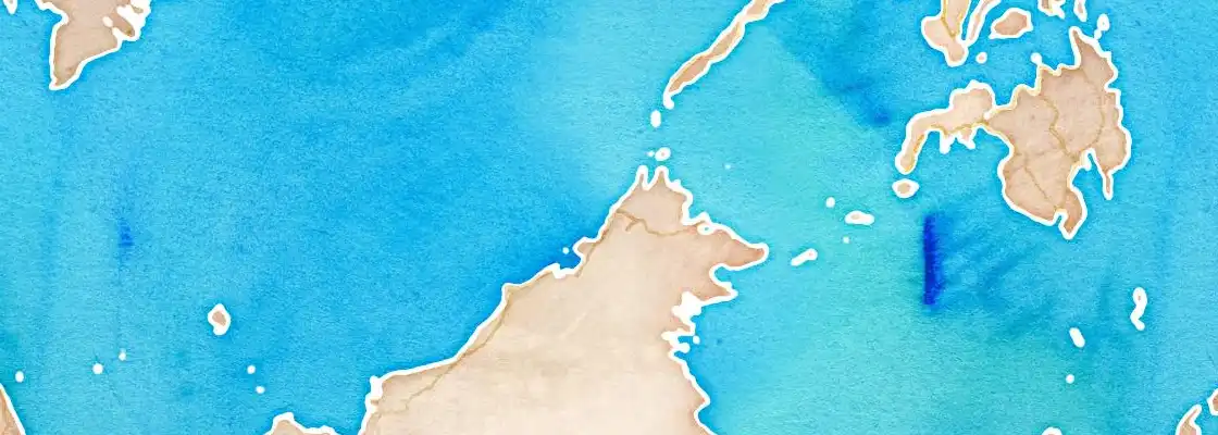Map of Kota Kinabalu port area