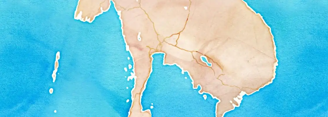 Map of Bangkok port area