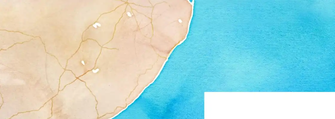 Map of Durban port area