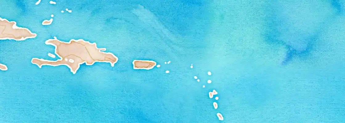 Map of Virgin Gorda port area