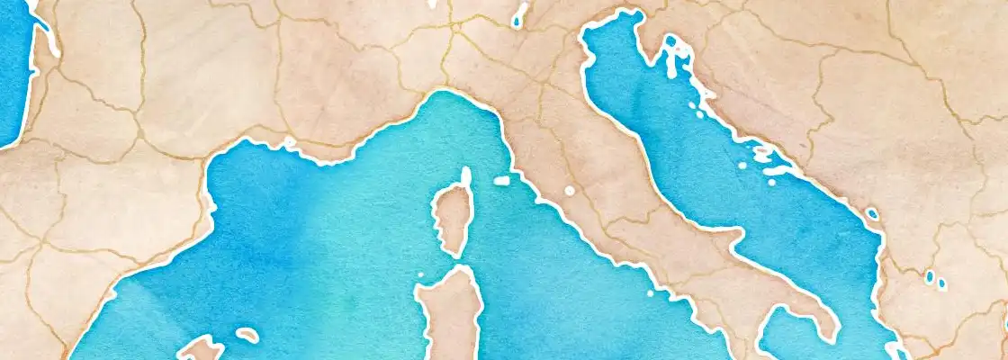 Map of Portoferraio port area