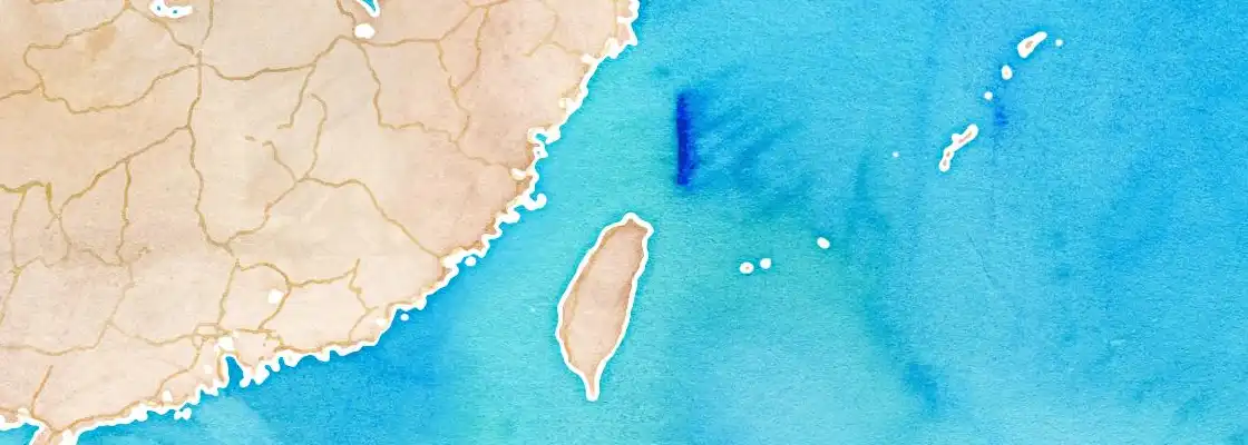 Map of Taipei port area