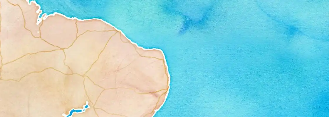 Map of Natal port area