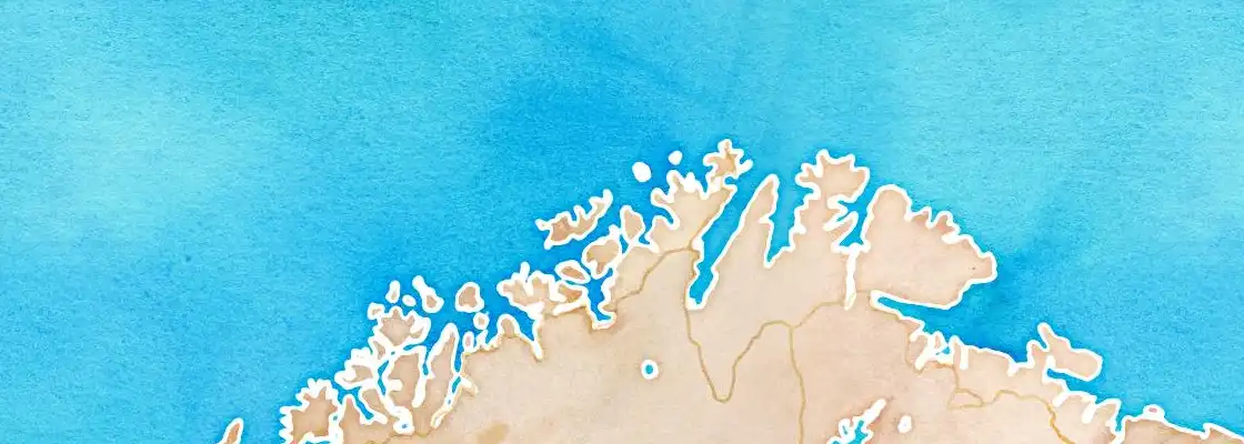Map of Hammerfest port area