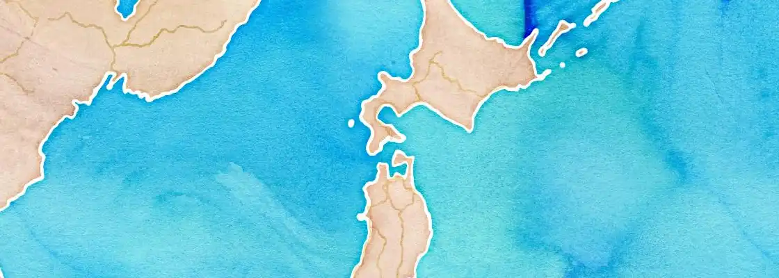 Map of Hakodate port area