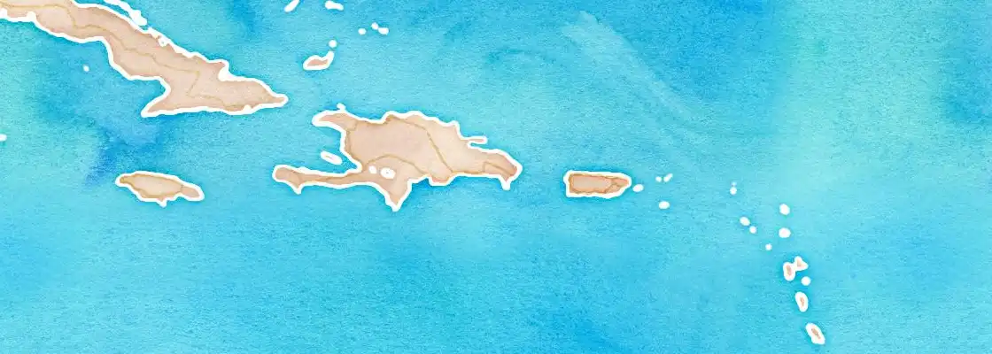 Map of La Romana port area