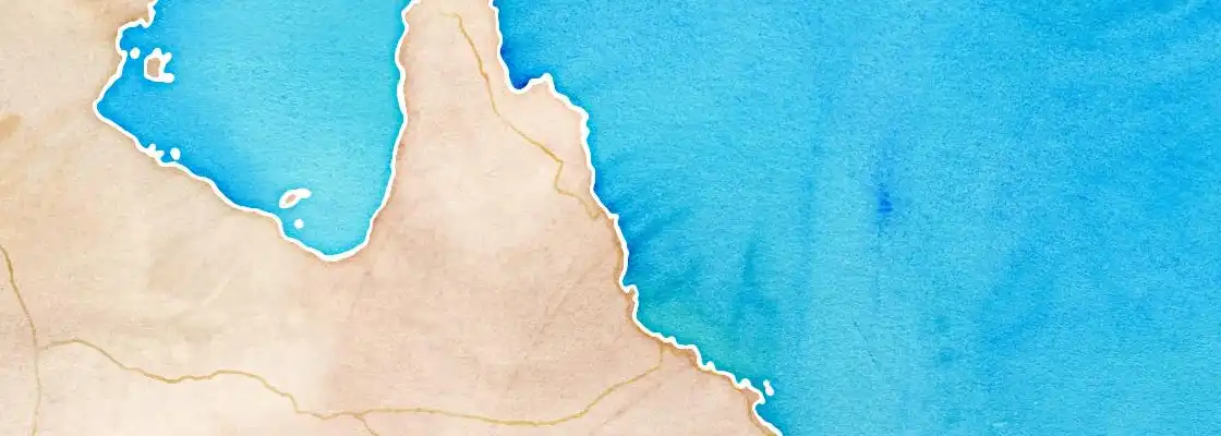 Map of Cairns port area