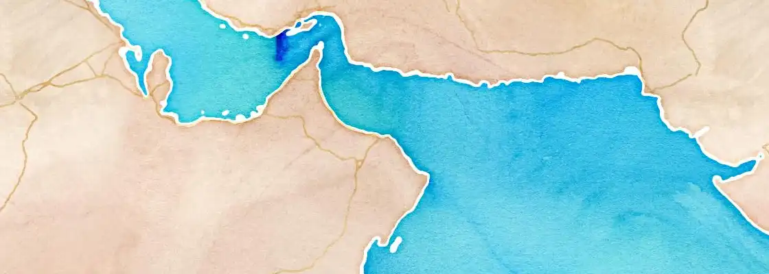 Map of Muscat port area