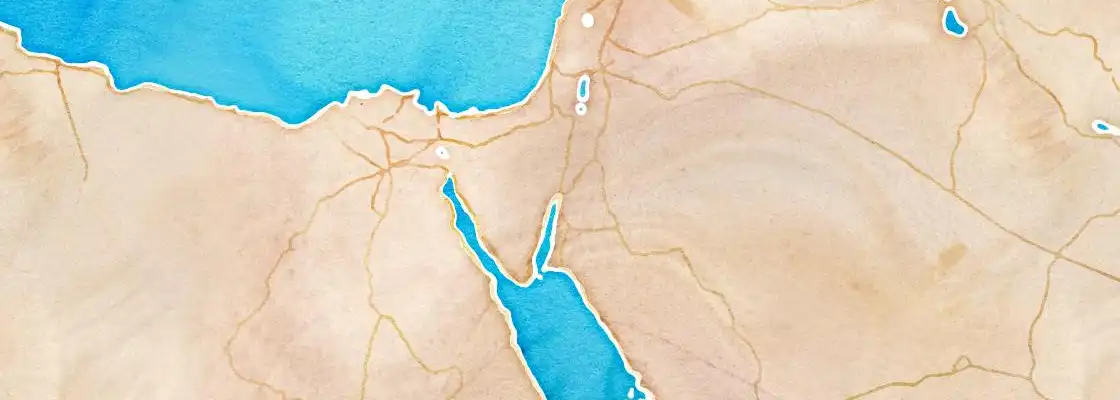 Map of Aqaba port area