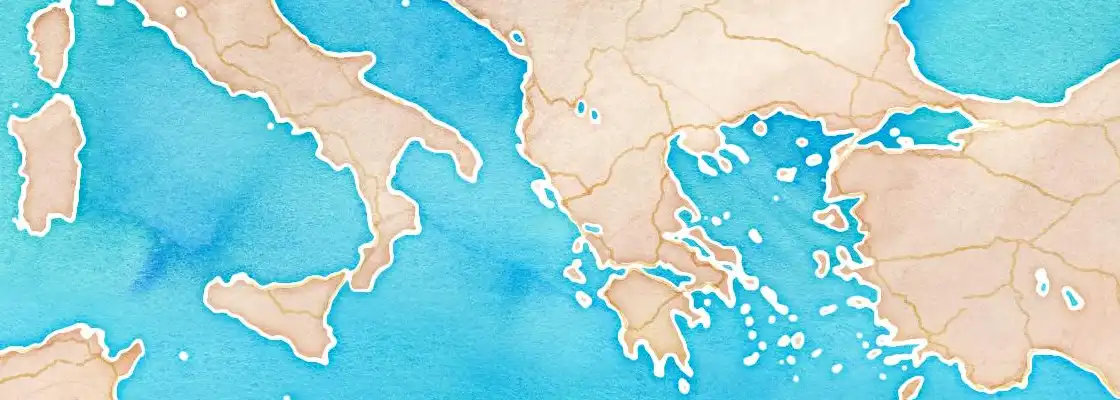 Map of Igoumennitsa port area