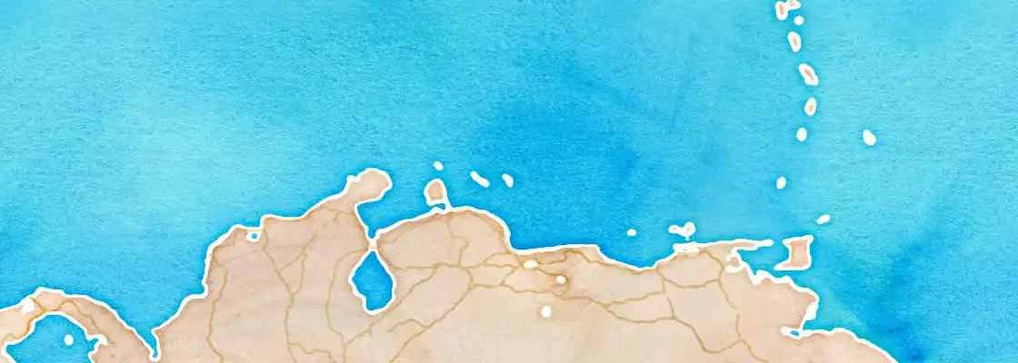 Map of Kralendijk port area