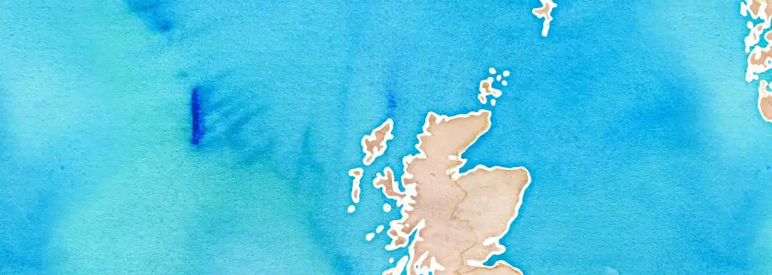 Map of Stornoway port area
