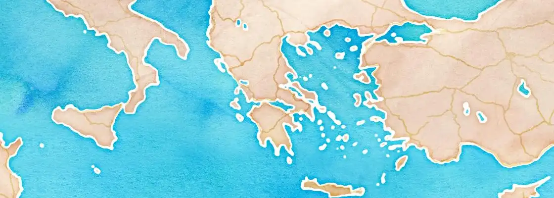 Map of Itea port area