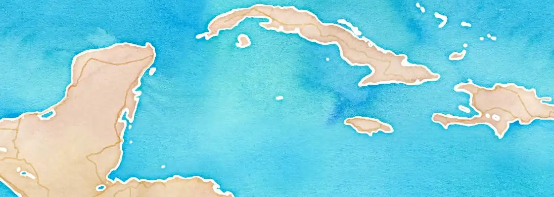 Map of Georgetown port area