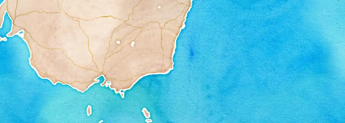 Map of Eden port area