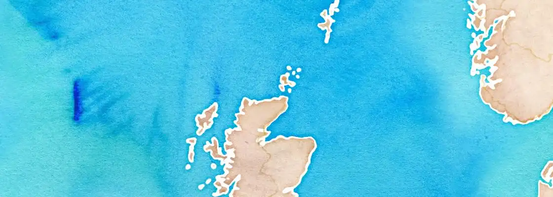 Map of Scrabster port area