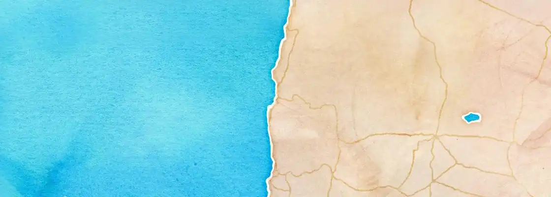 Map of Coquimbo port area