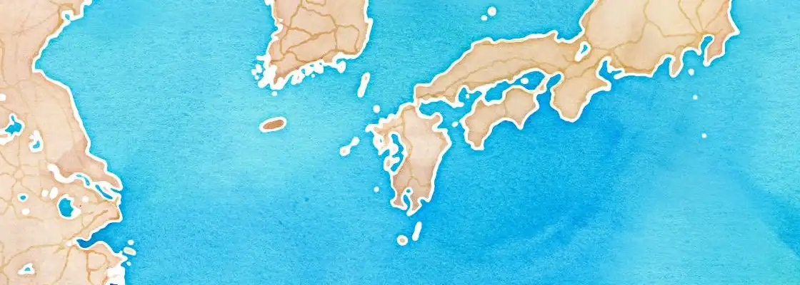 Map of Kumamoto port area