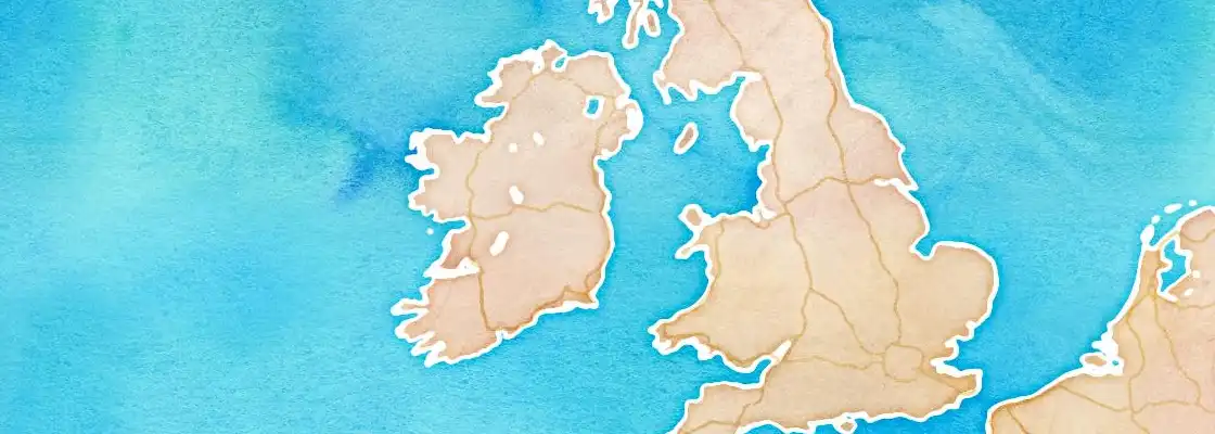 Map of Dun Laoghaire port area