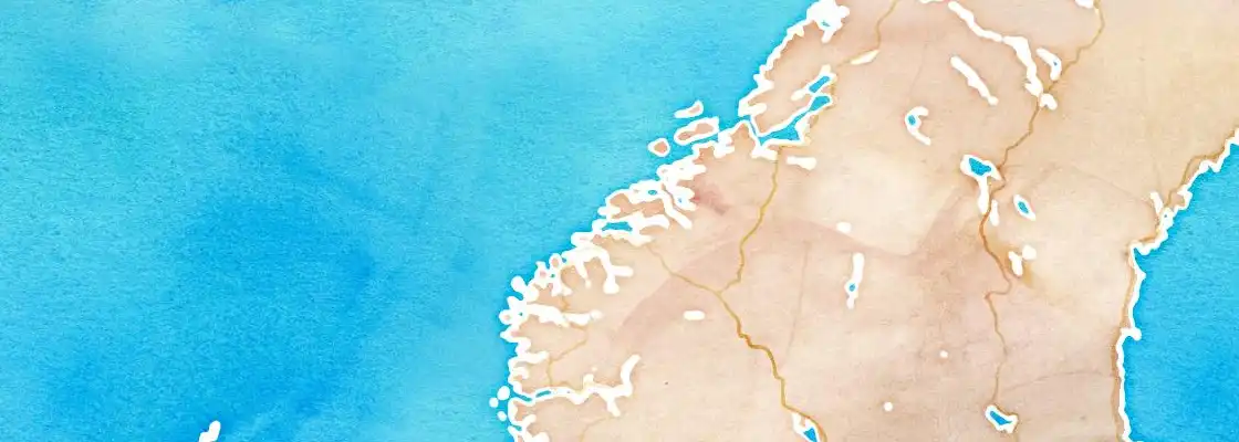 Map of Andalsnes port area