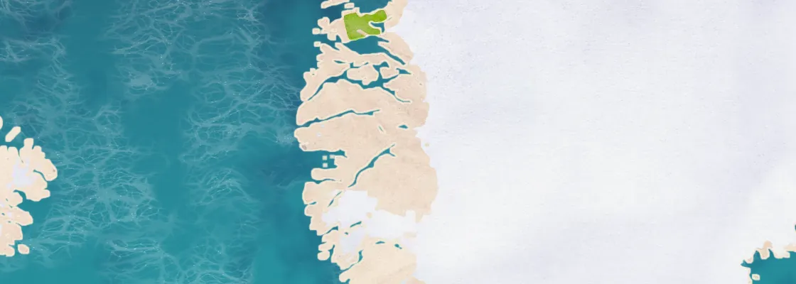 Map of Kangerlussuaq port area