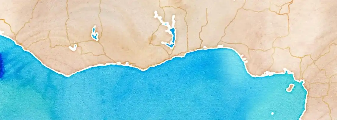Map of Accra port area