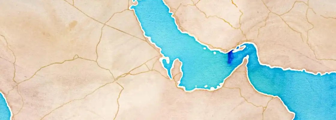 Map of Bahrain port area