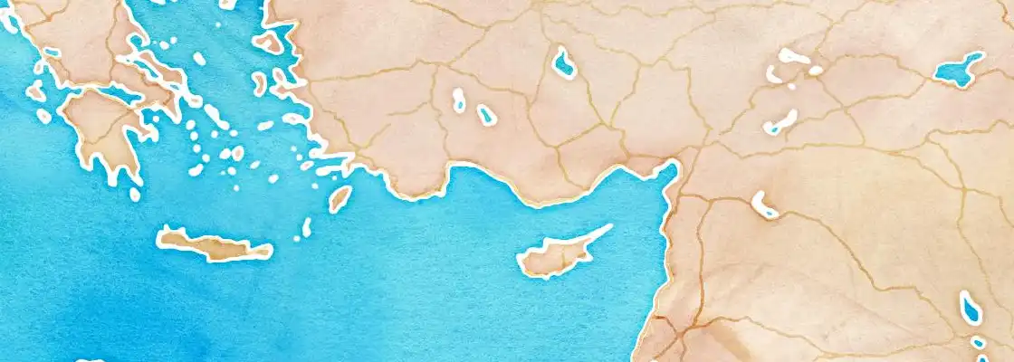 Map of Alanya port area