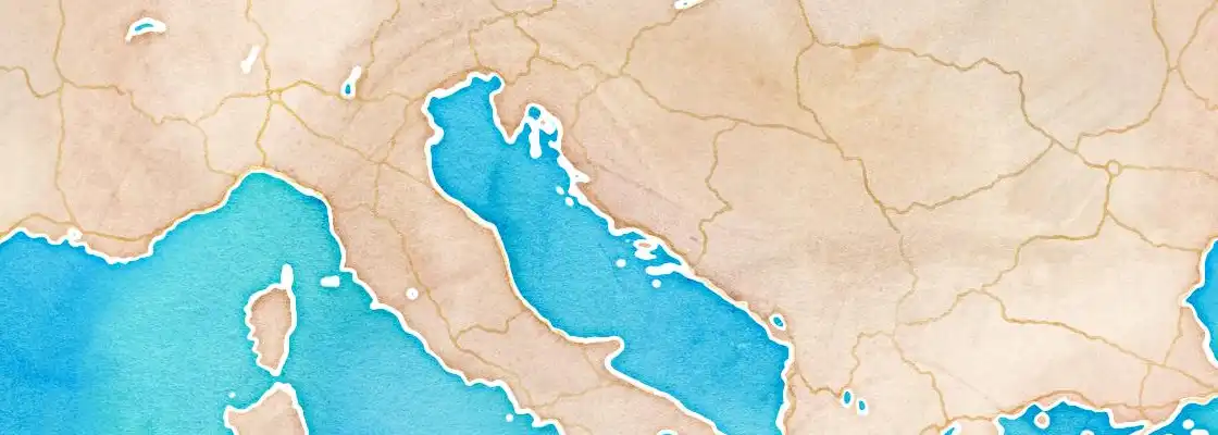 Map of Sibenik port area