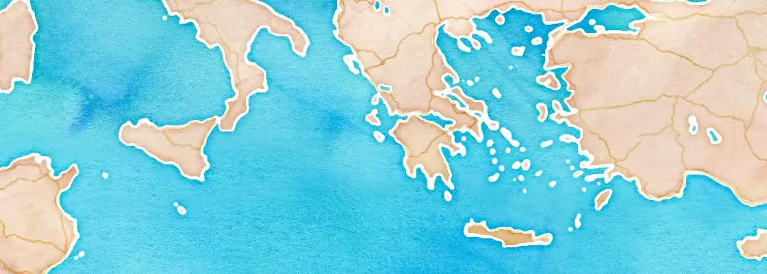Map of Zakynthos Island port area