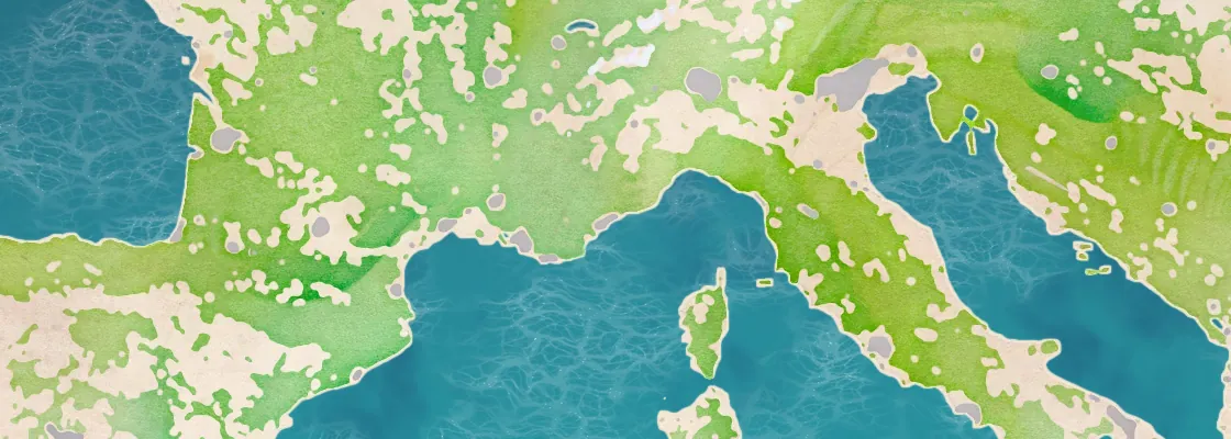 Map of Villefranche-sur-Mer port area