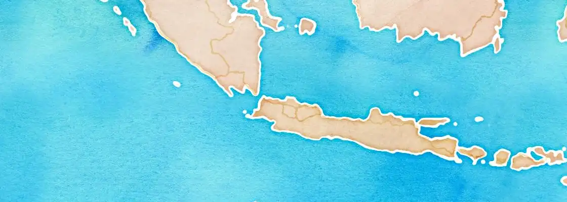 Map of Jakarta port area
