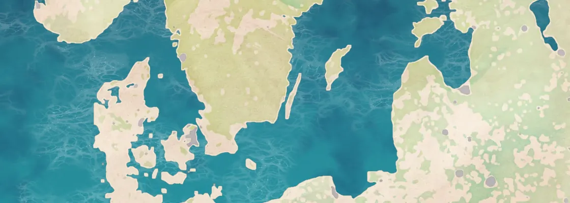 Map of Kalmar port area