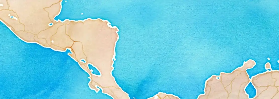 Map of Isla de Providencia port area