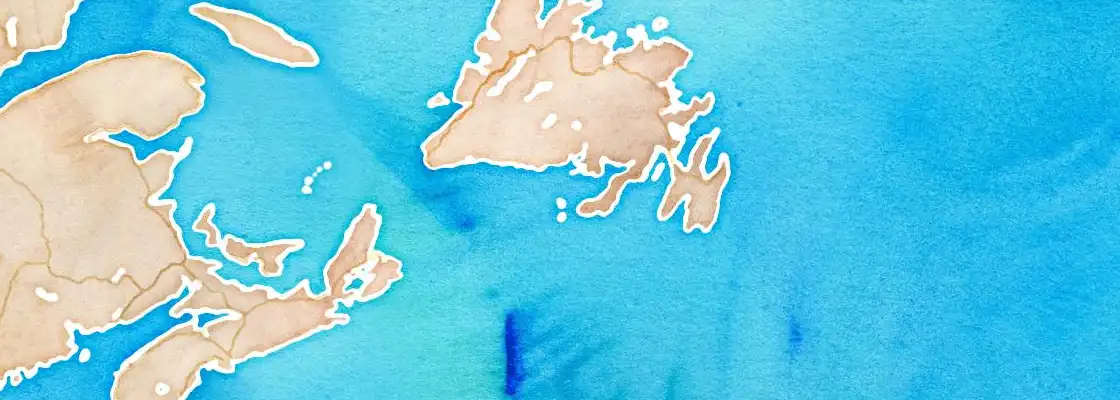 Map of St. Pierre And Miquelon port area