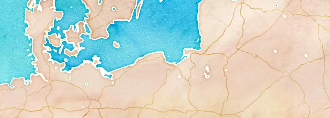 Map of Gdynia port area