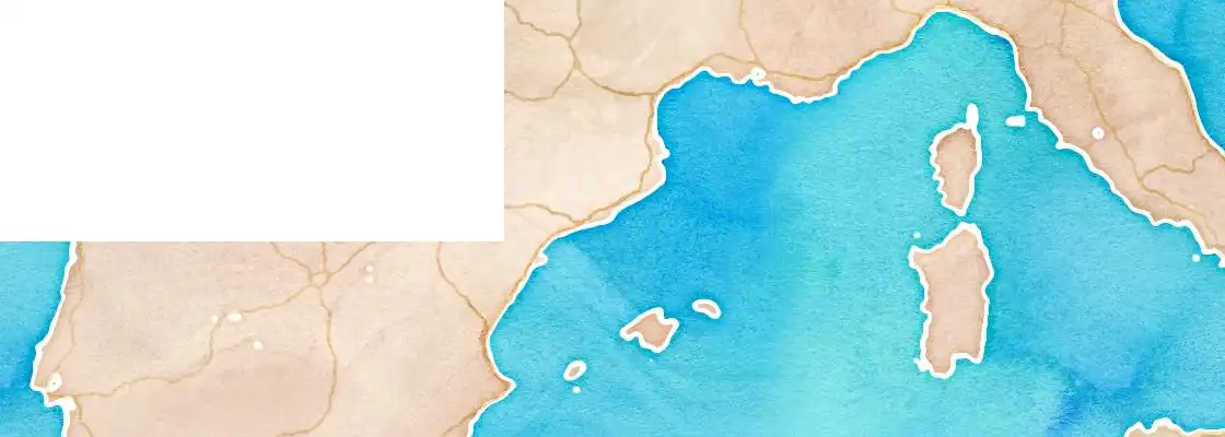Map of Barcelona port area