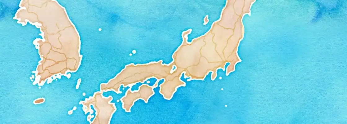 Map of Tsuruga port area