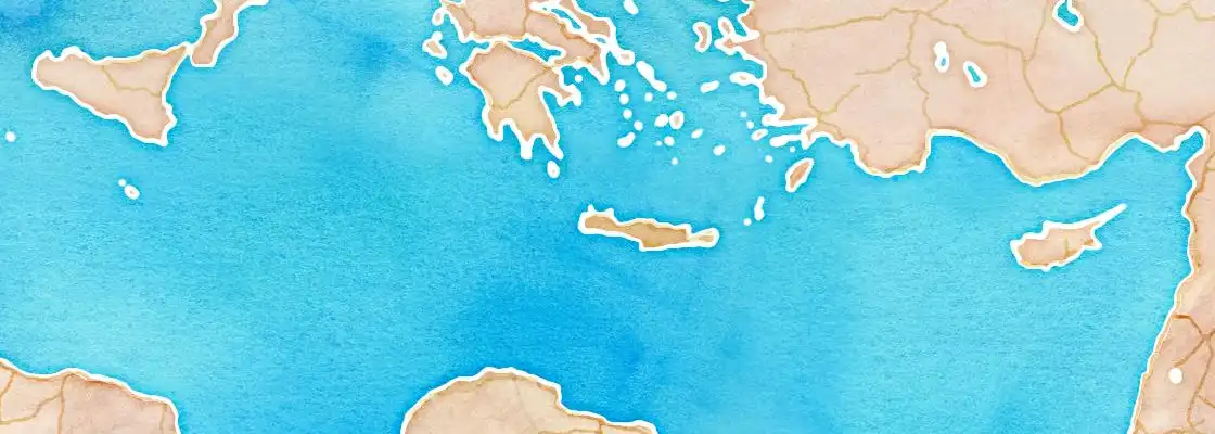 Map of Souda Bay port area