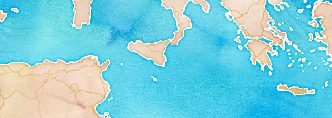 Map of Siracusa port area