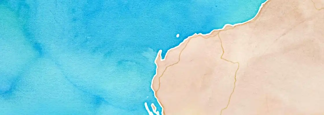 Map of Exmouth port area