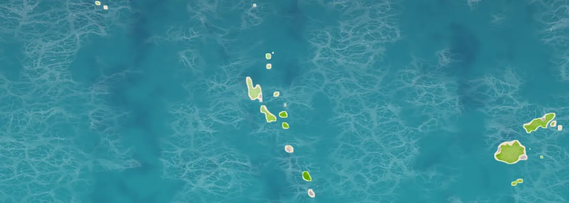 Map of Pentecost Island port area