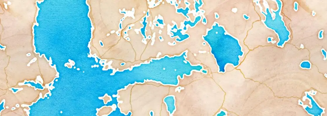 Map of Kotka port area