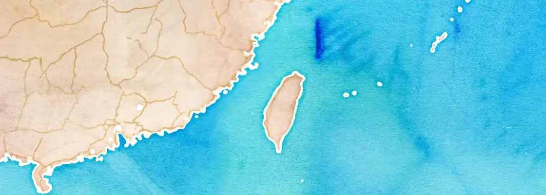 Map of Taichung port area