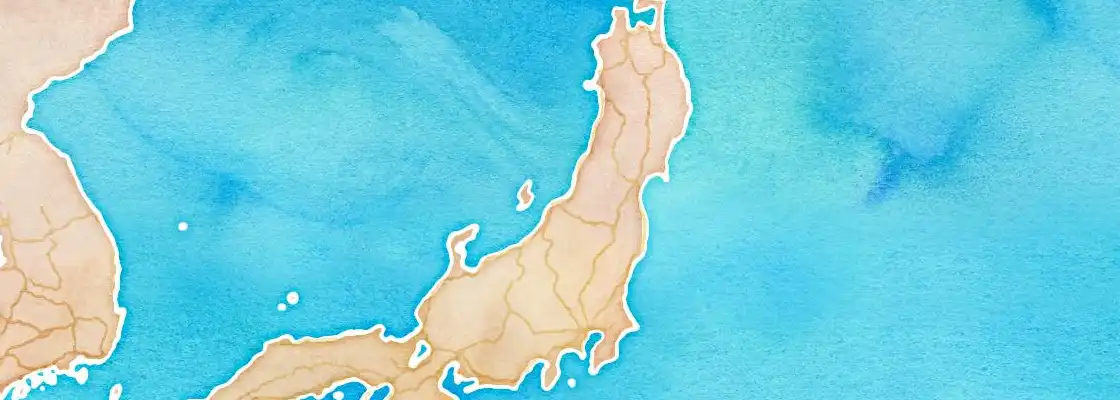 Map of Niigata port area