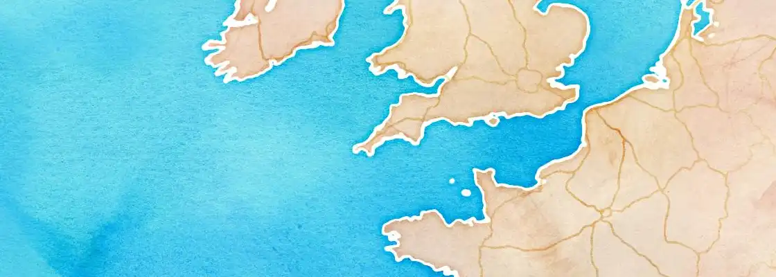 Map of Fowey port area
