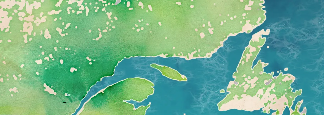 Map of Havre-Saint-Pierre port area